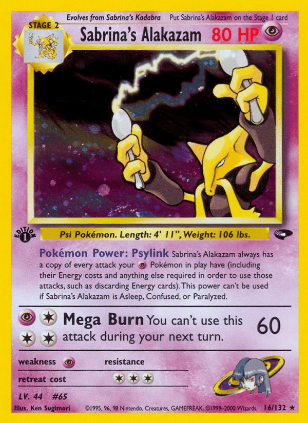 Sabrina's Alakazam Gym Challenge