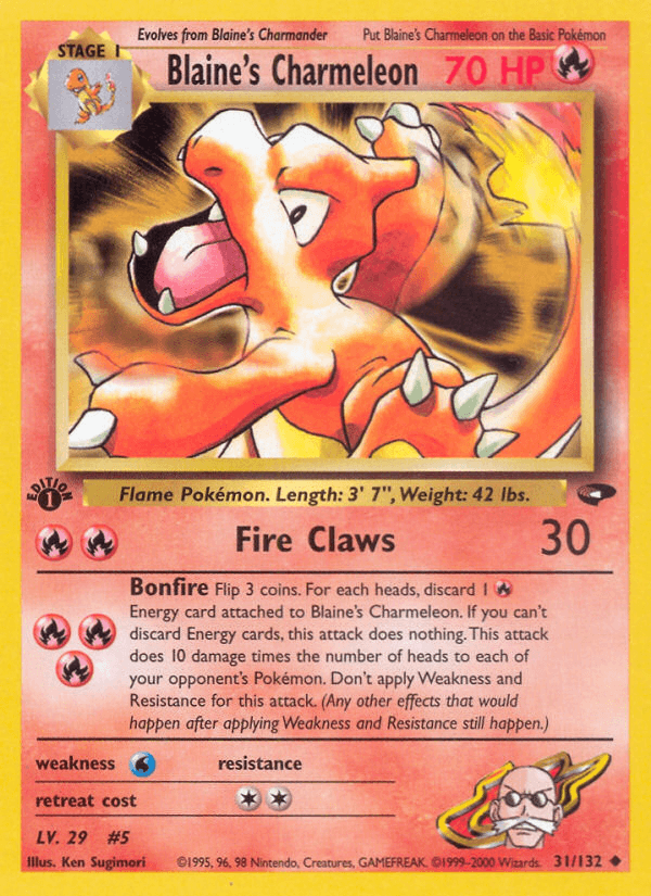 Blaine's Charmeleon Gym Challenge