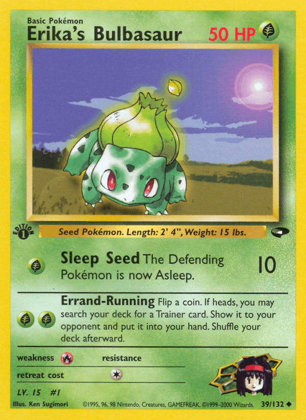 Erika's Bulbasaur Gym Challenge