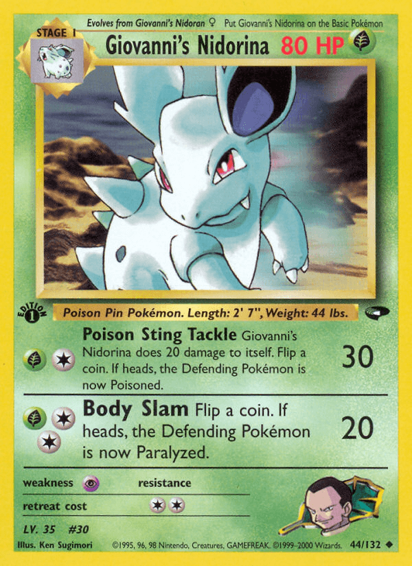 Giovanni's Nidorina Gym Challenge
