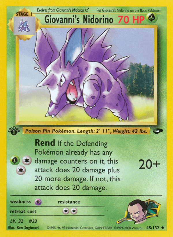 Giovanni's Nidorino Gym Challenge