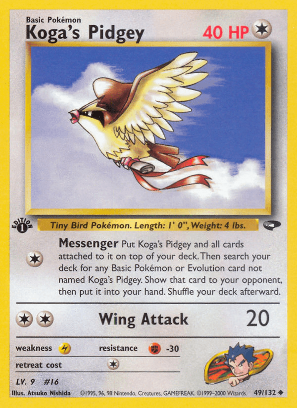 Koga's Pidgey Gym Challenge