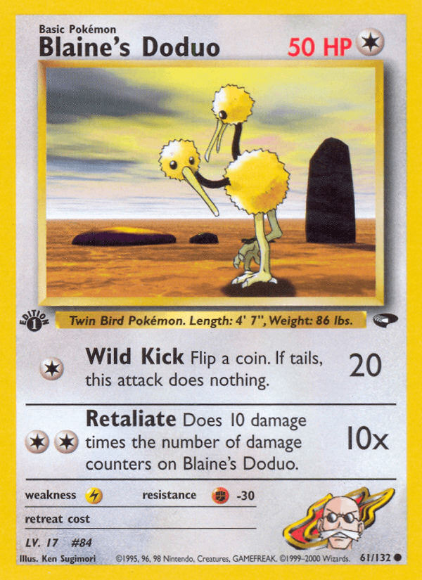 Blaine's Doduo Gym Challenge