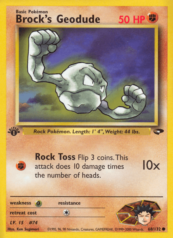 Brock's Geodude Gym Challenge