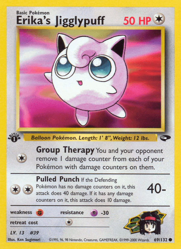 Erika's Jigglypuff Gym Challenge