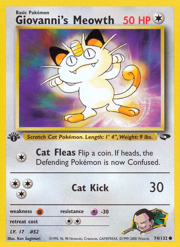 Giovanni's Meowth Gym Challenge