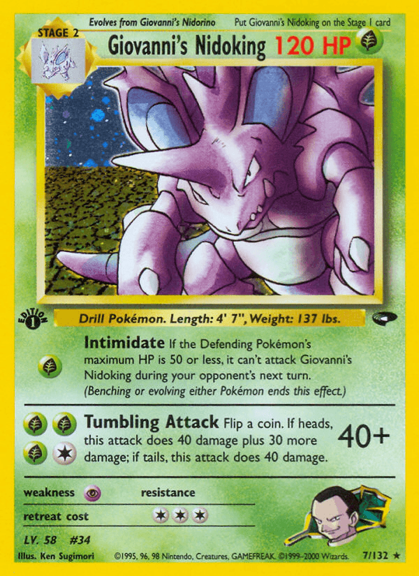 Giovanni's Nidoking Gym Challenge
