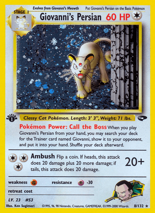 Giovanni's Persian Gym Challenge