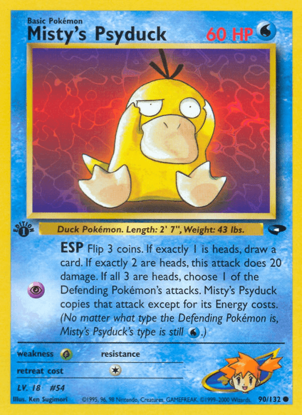 Misty's Psyduck Gym Challenge