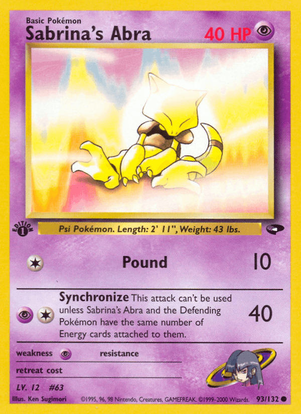 Sabrina's Abra Gym Challenge