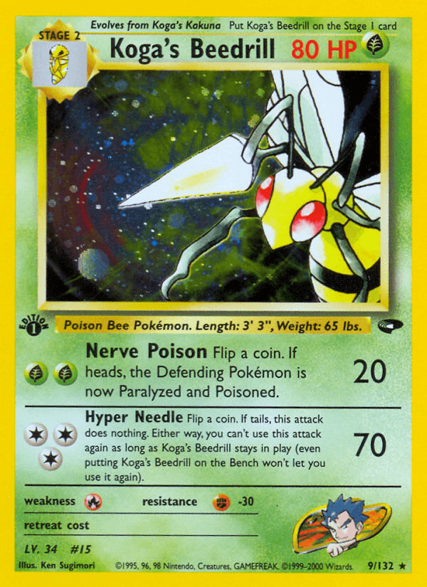 Koga's Beedrill Gym Challenge