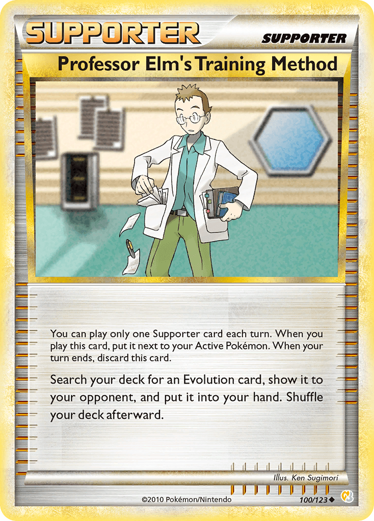 Professor Elm's Training Method HeartGold & SoulSilver