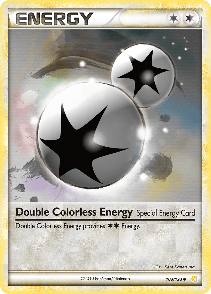 Double Colorless Energy HeartGold & SoulSilver