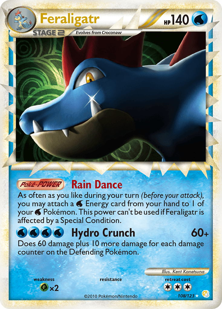 Feraligatr HeartGold & SoulSilver