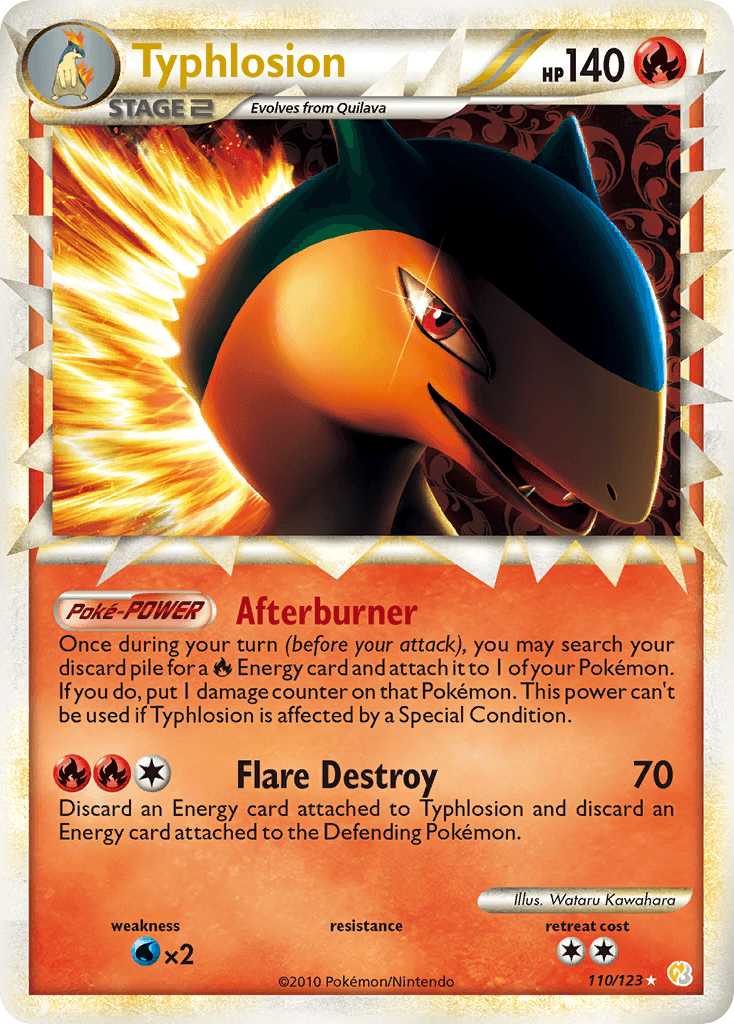 Typhlosion HeartGold & SoulSilver
