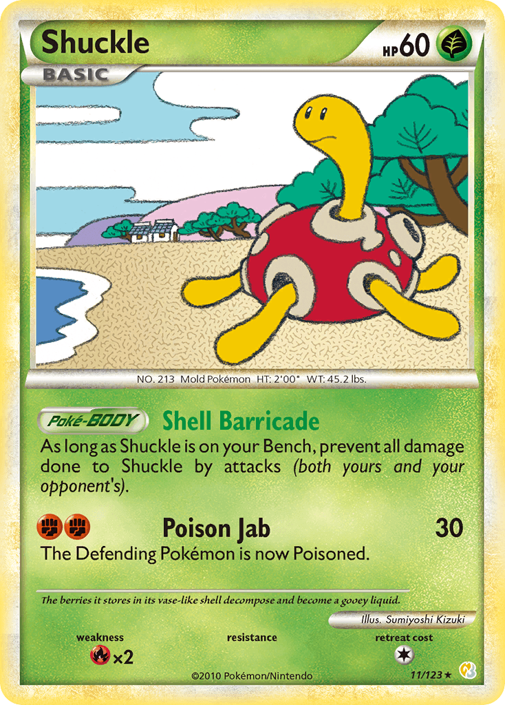 Shuckle HeartGold & SoulSilver