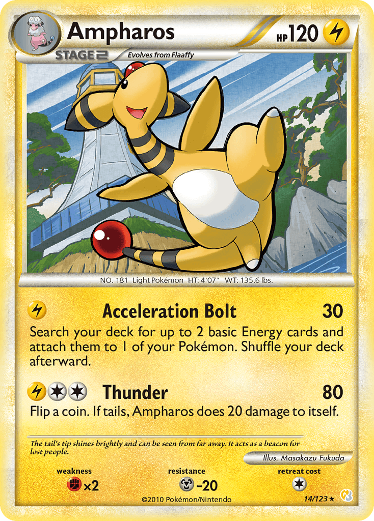 Ampharos HeartGold & SoulSilver
