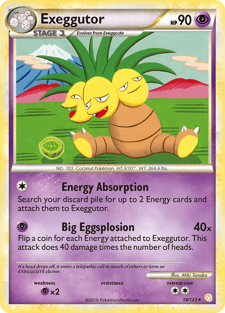 Exeggutor HeartGold & SoulSilver