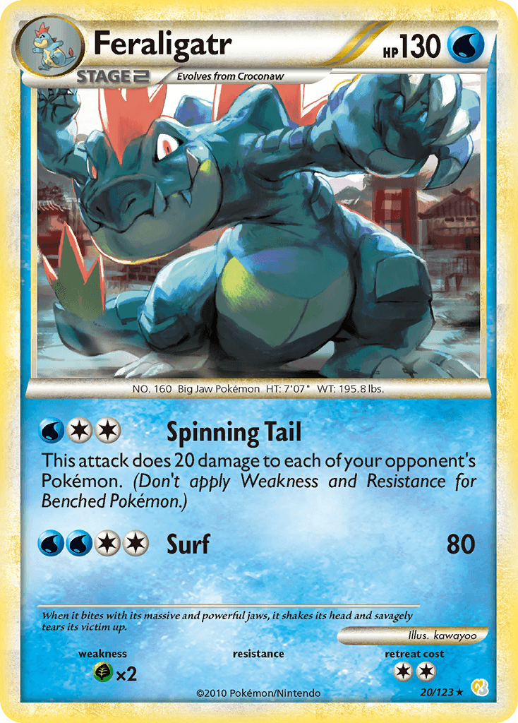 Feraligatr HeartGold & SoulSilver