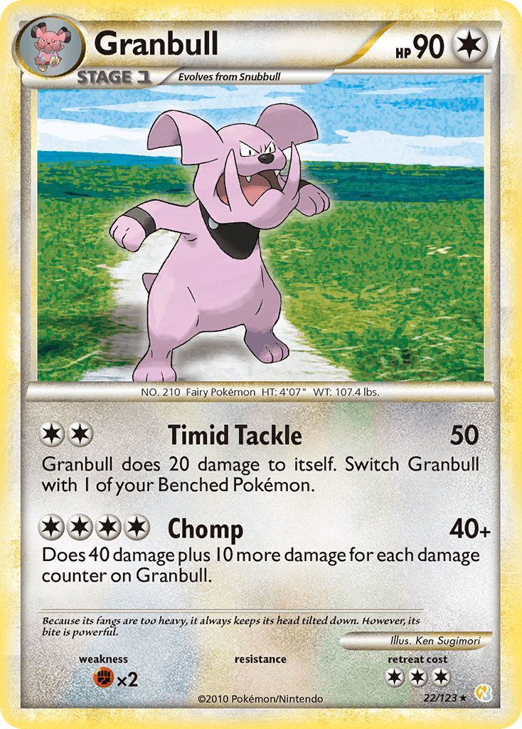 Granbull HeartGold & SoulSilver