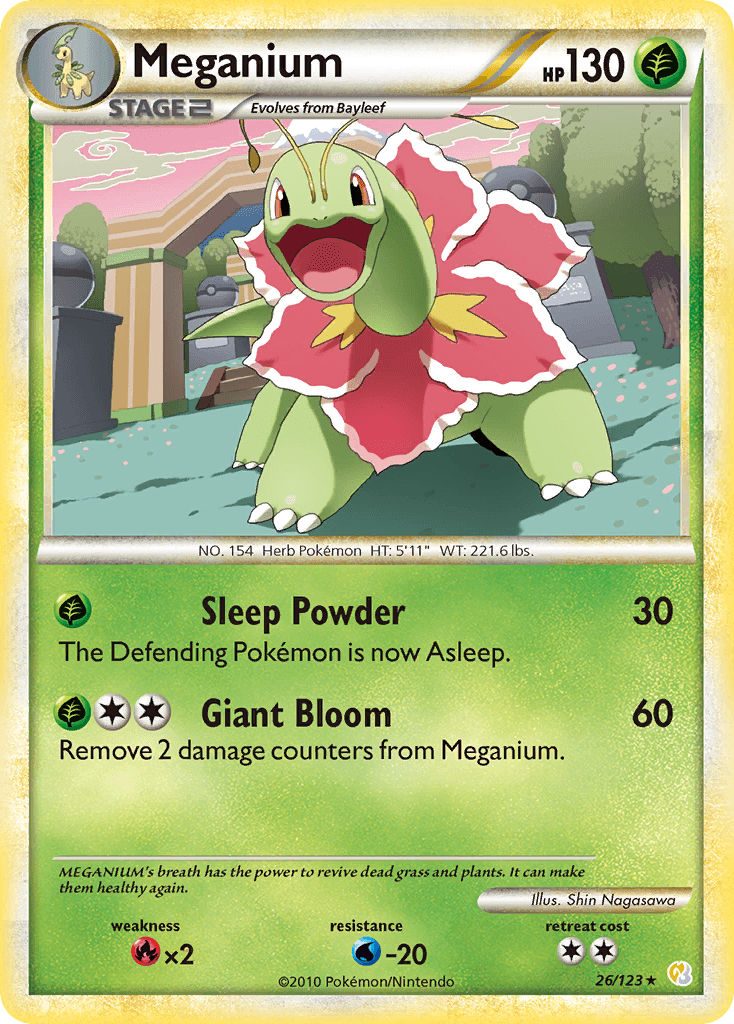 Meganium HeartGold & SoulSilver