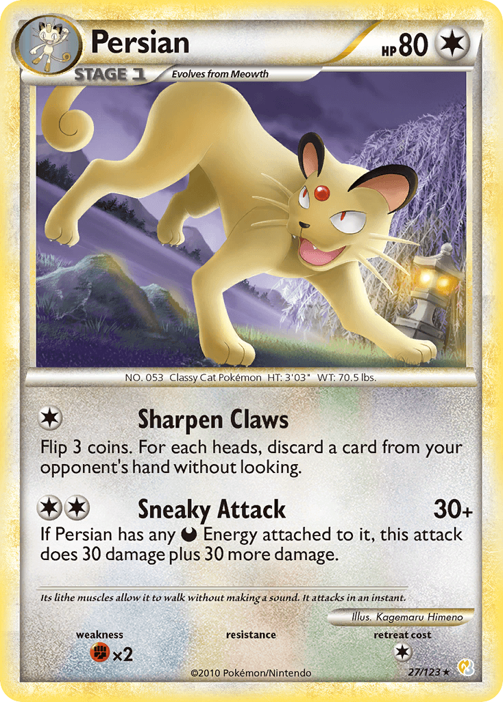 Persian HeartGold & SoulSilver