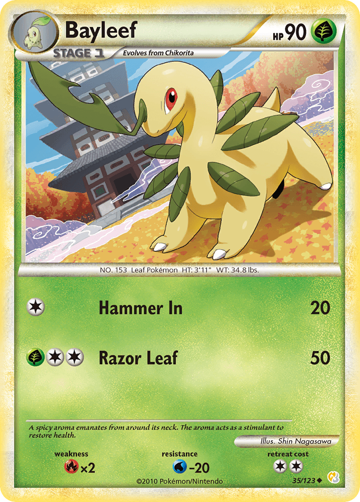 Bayleef HeartGold & SoulSilver