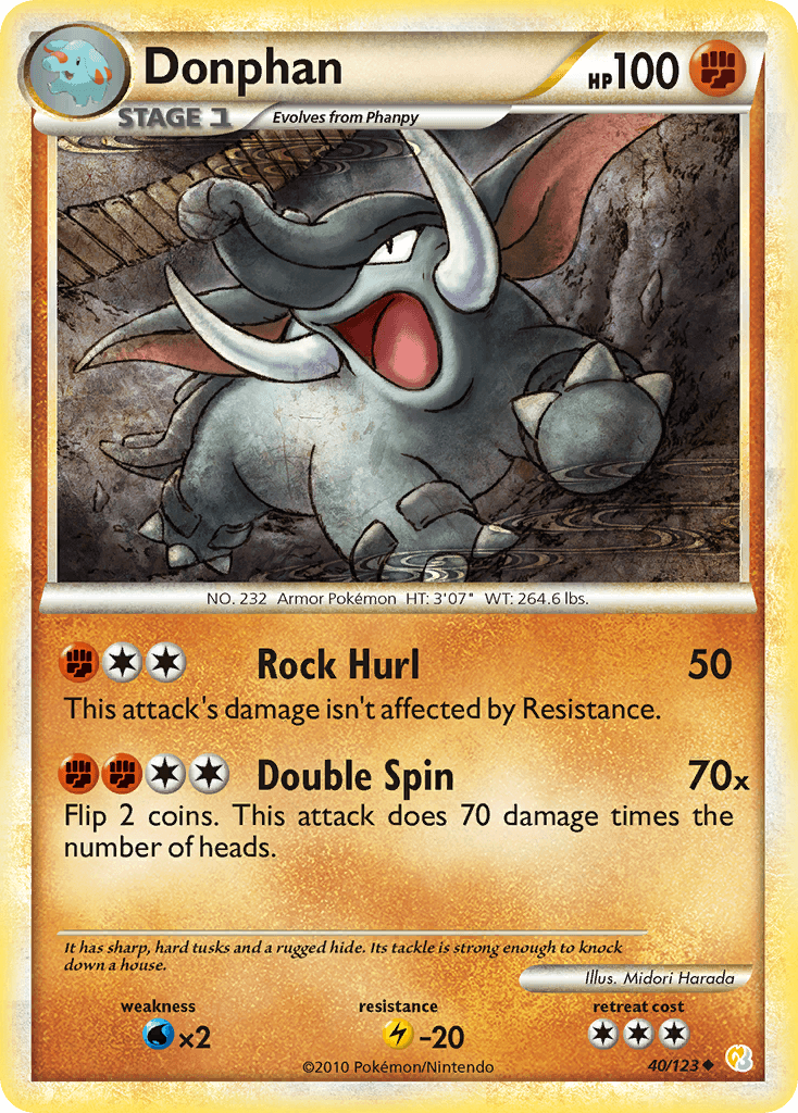 Donphan HeartGold & SoulSilver
