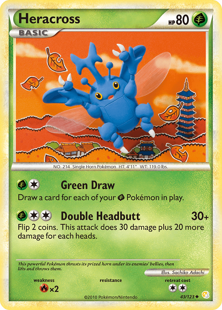 Heracross HeartGold & SoulSilver