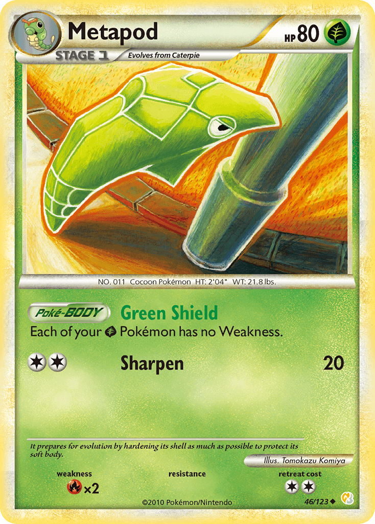 Metapod HeartGold & SoulSilver