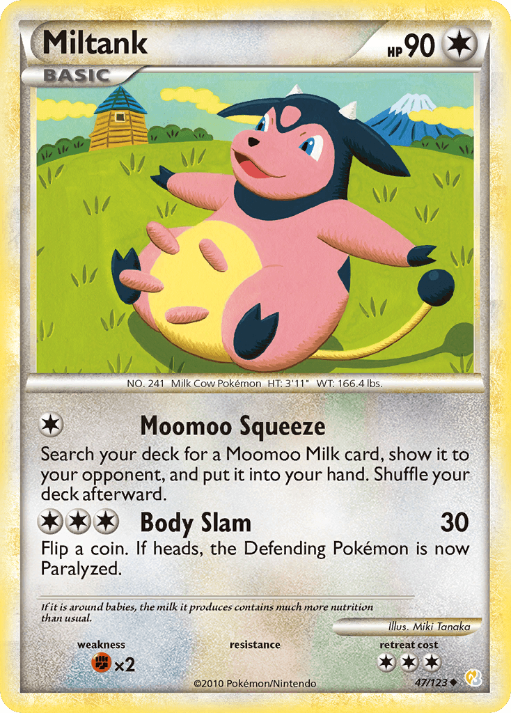 Miltank HeartGold & SoulSilver