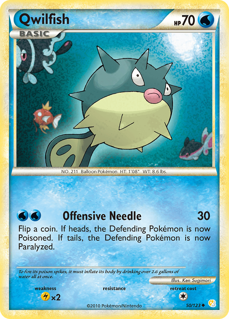 Qwilfish HeartGold & SoulSilver