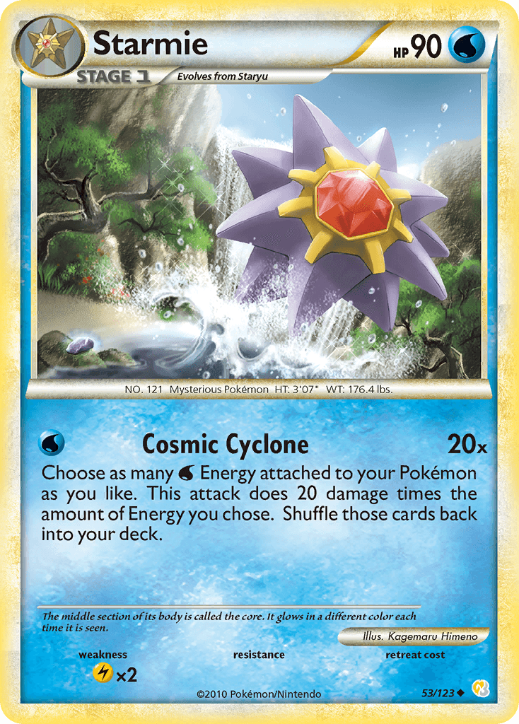 Starmie HeartGold & SoulSilver
