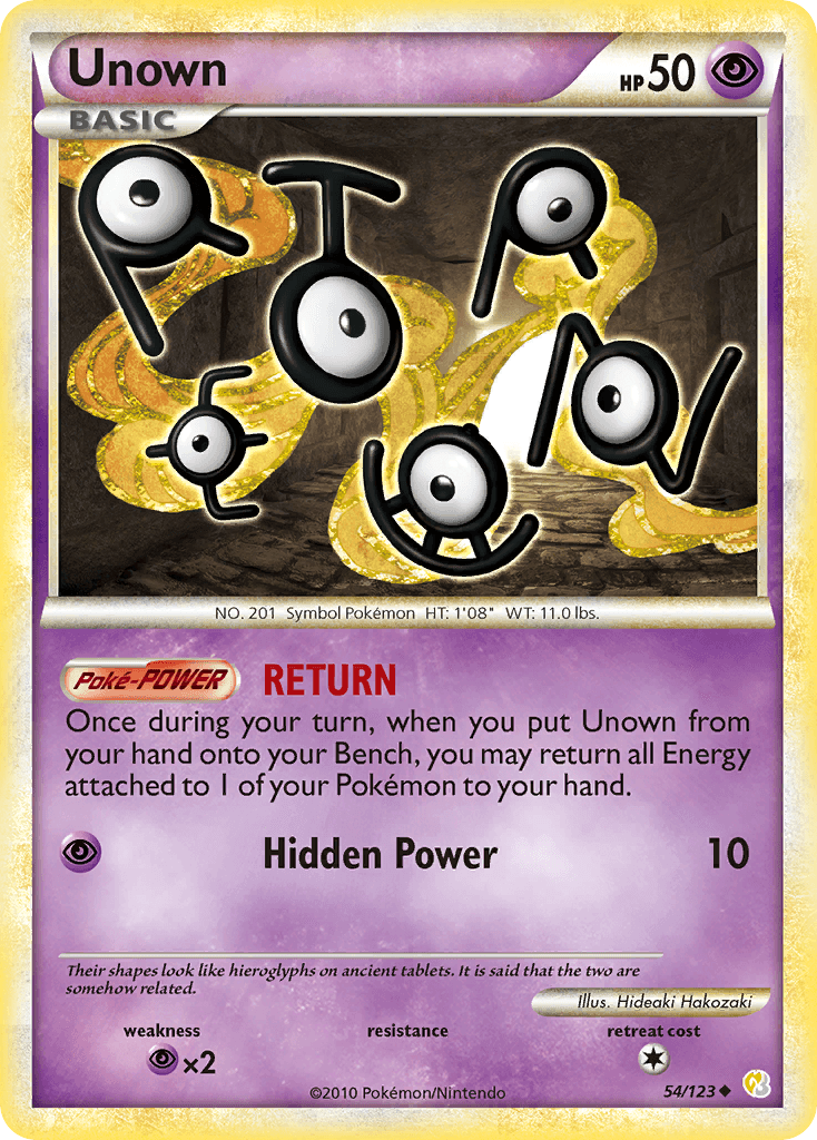 Unown HeartGold & SoulSilver