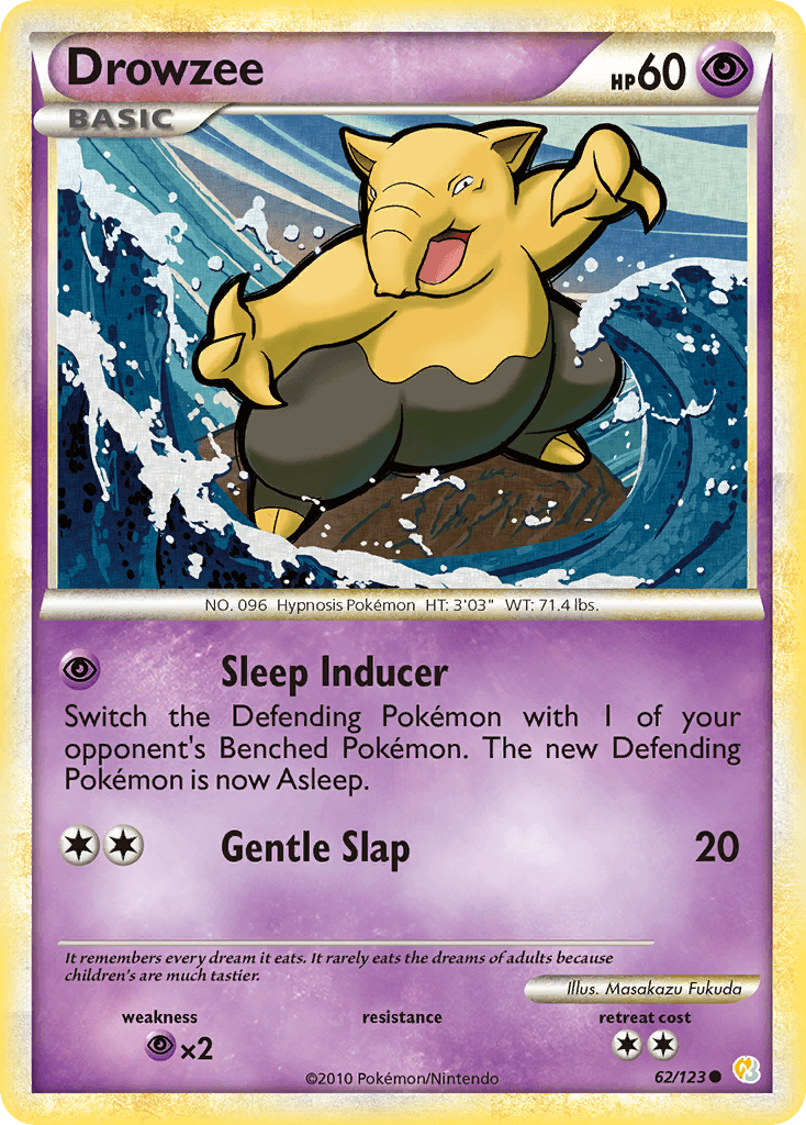 Drowzee HeartGold & SoulSilver
