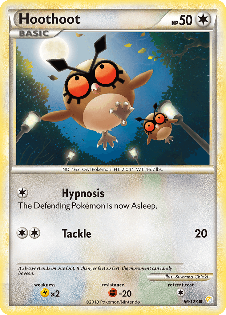 Hoothoot HeartGold & SoulSilver