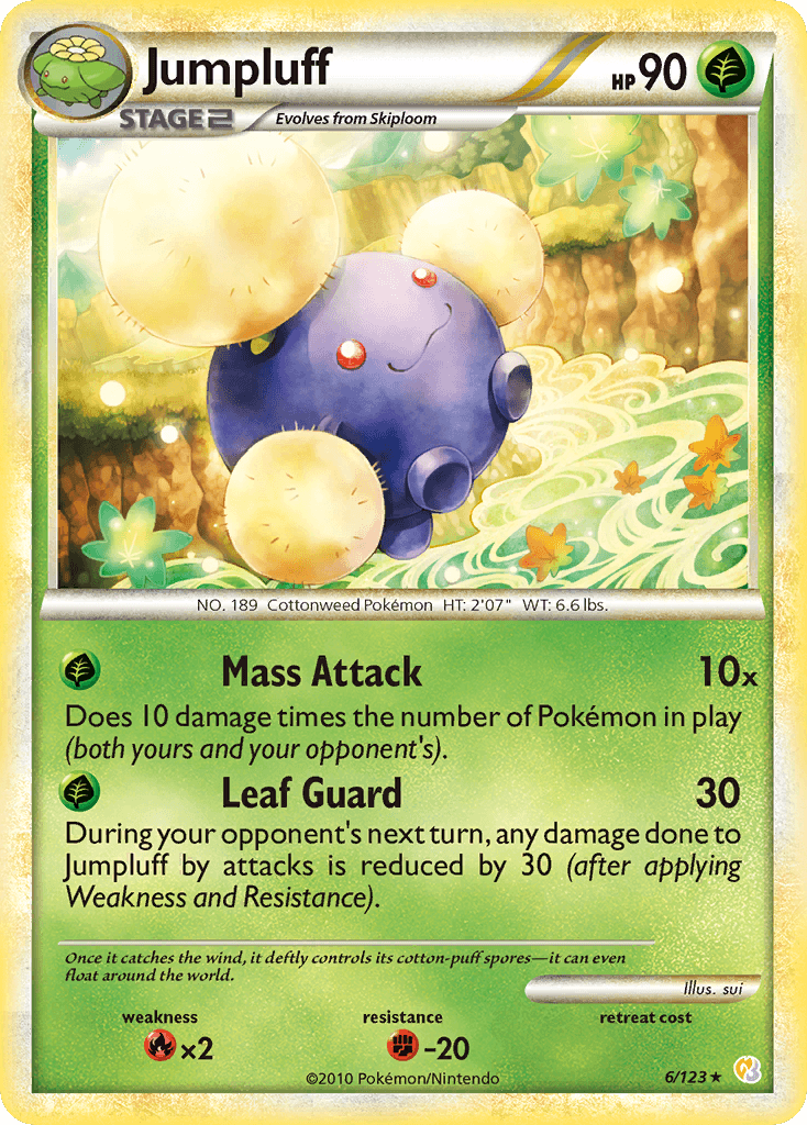 Jumpluff HeartGold & SoulSilver