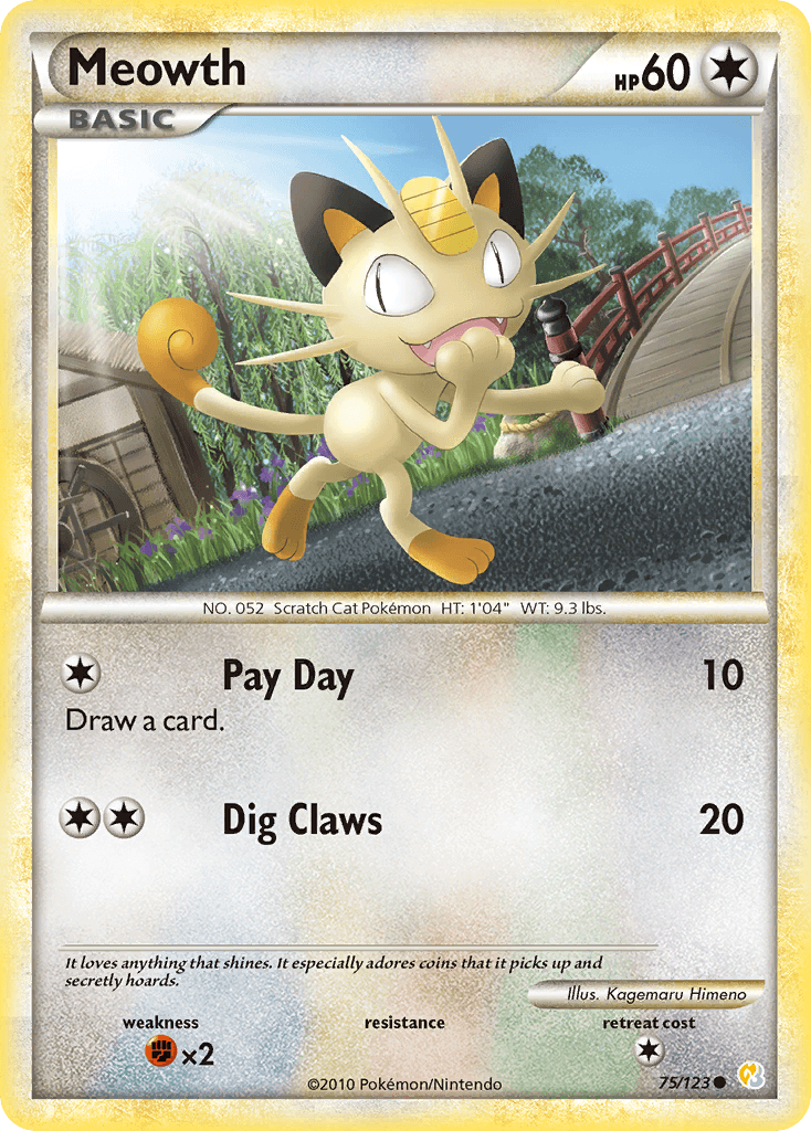 Meowth HeartGold & SoulSilver