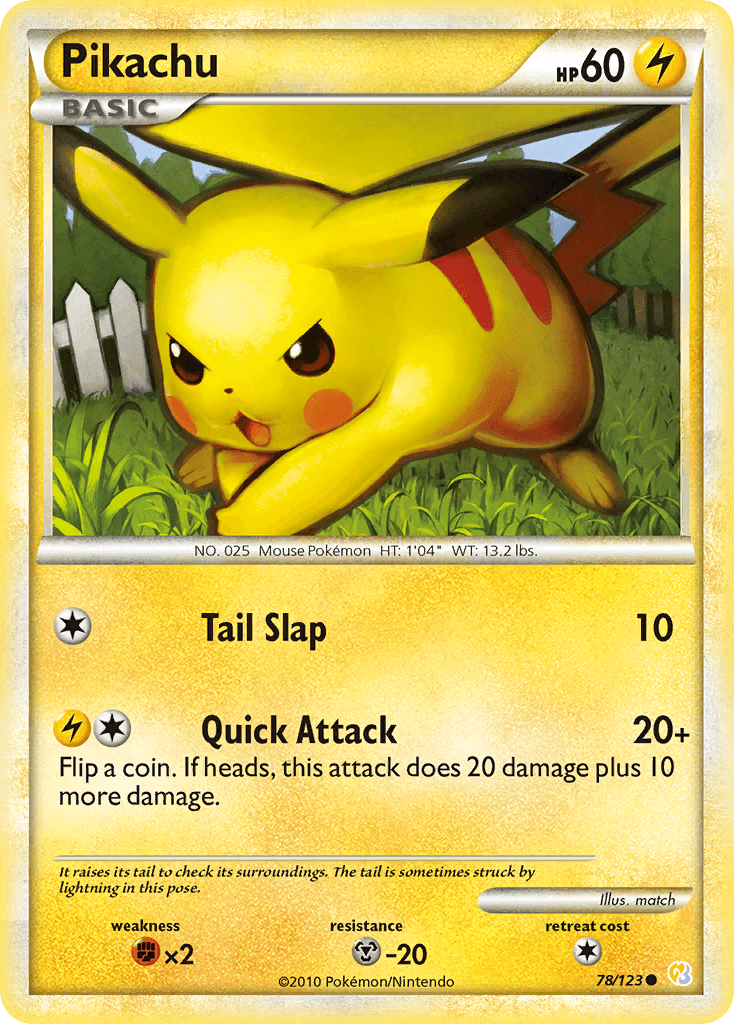 Pikachu HeartGold & SoulSilver