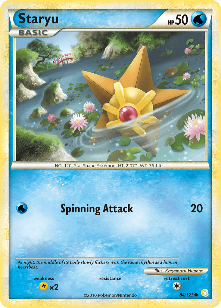 Staryu HeartGold & SoulSilver