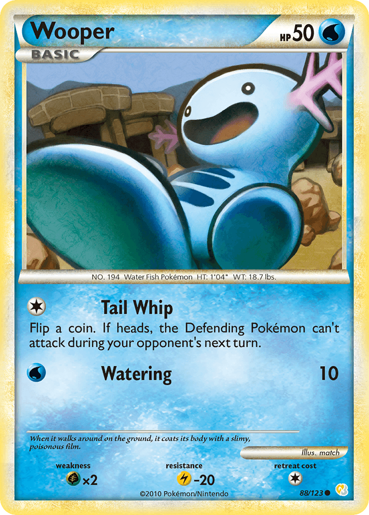 Wooper HeartGold & SoulSilver