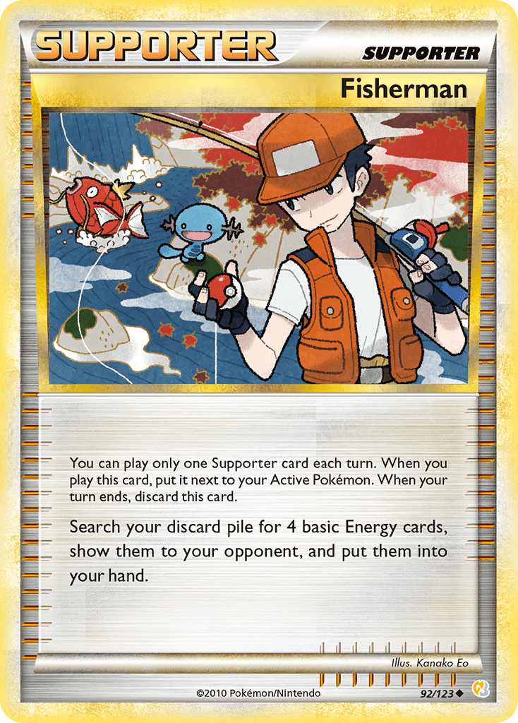 Fisherman HeartGold & SoulSilver