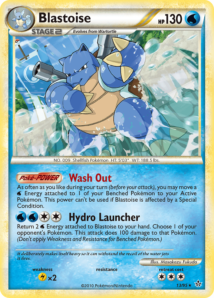 Blastoise HS—Unleashed