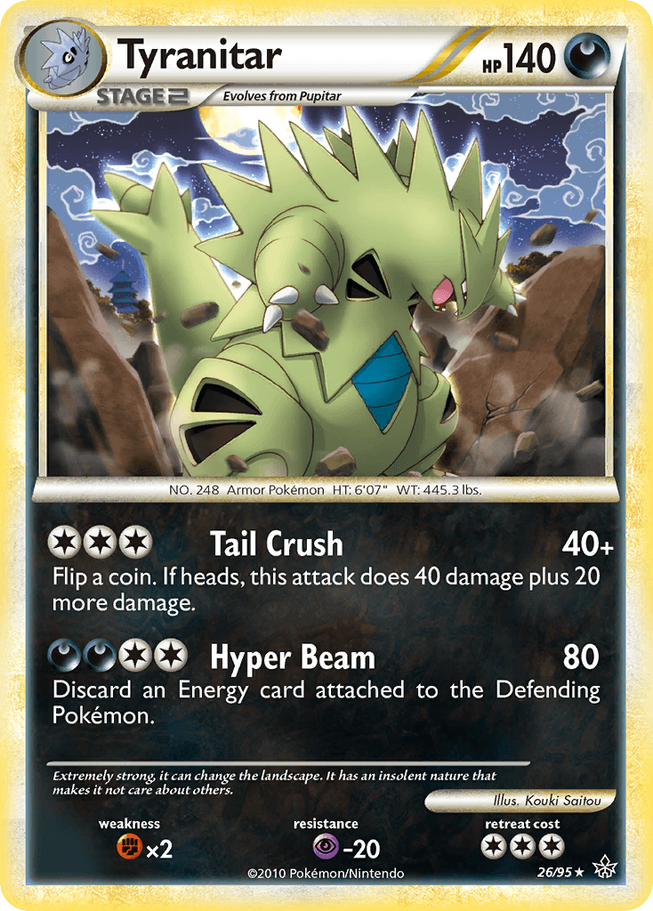 Tyranitar HS—Unleashed