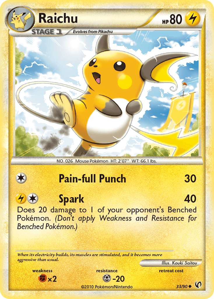 Raichu HS—Undaunted