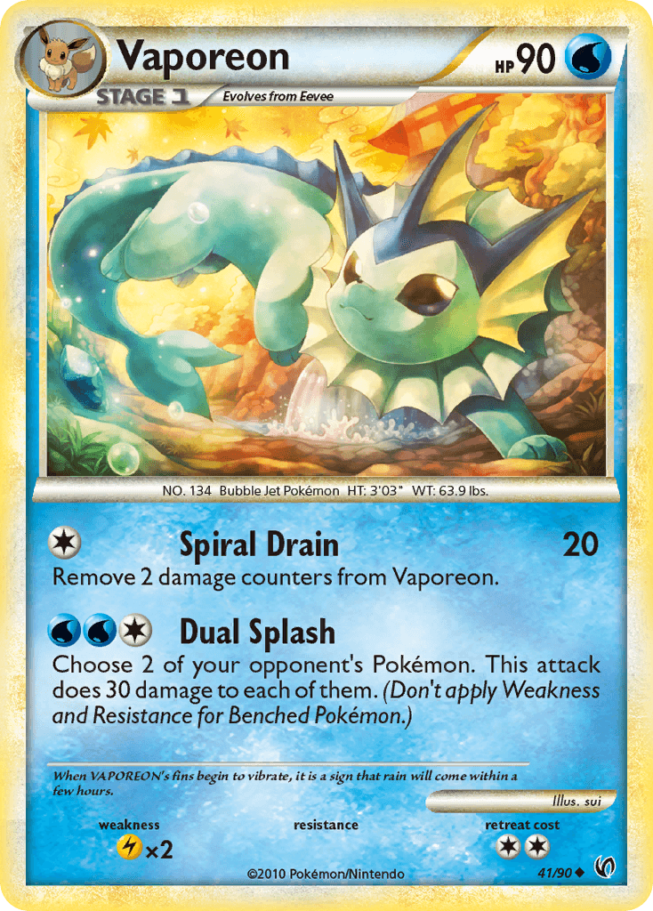 Vaporeon HS—Undaunted