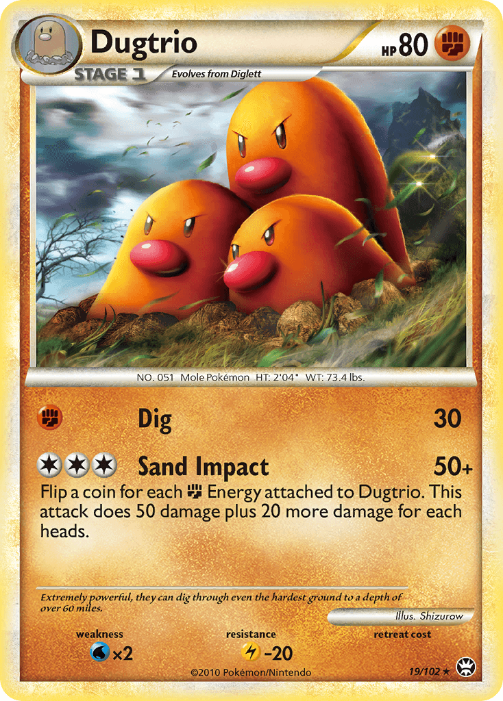 Dugtrio HS—Triumphant