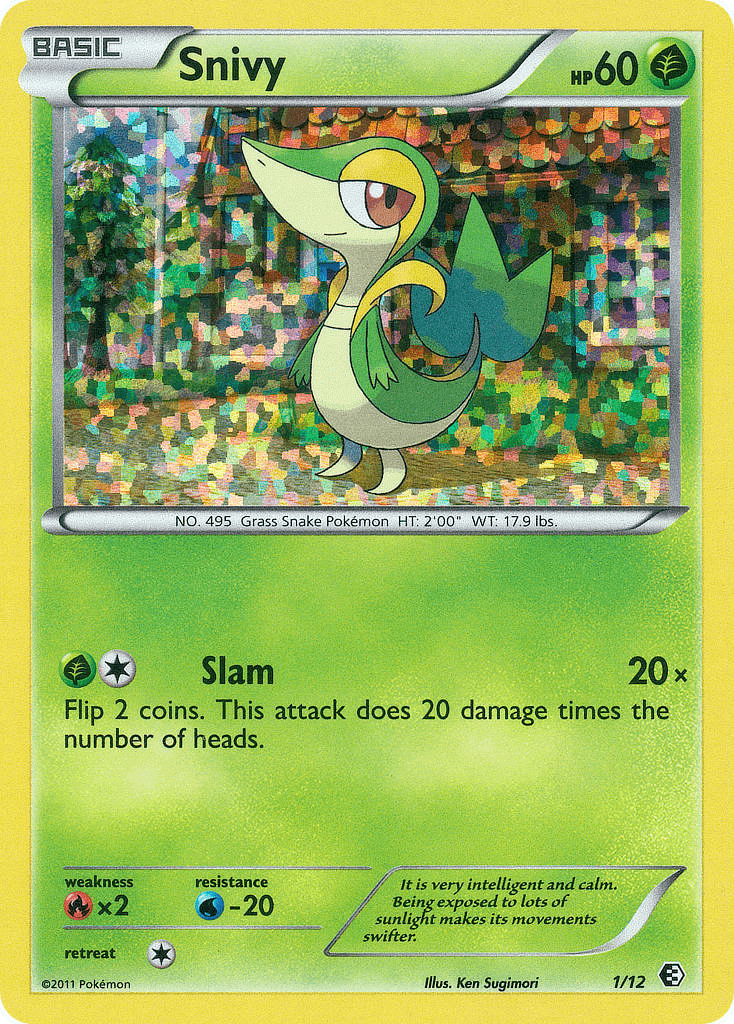 Snivy McDonald's Collection 2011
