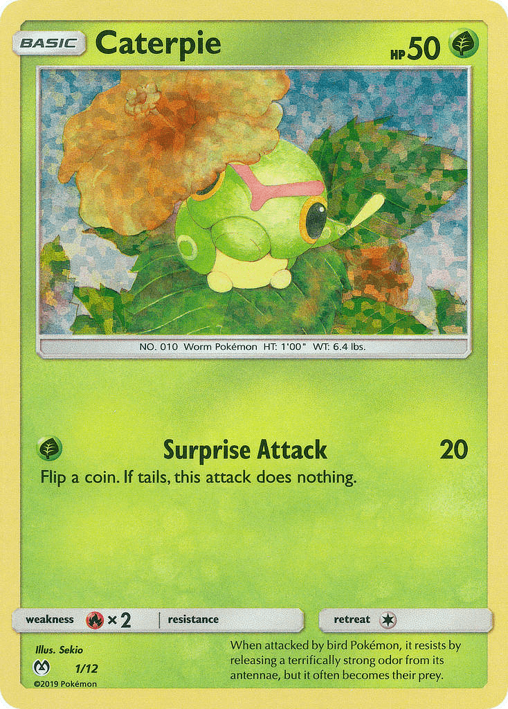 Caterpie McDonald's Collection 2019