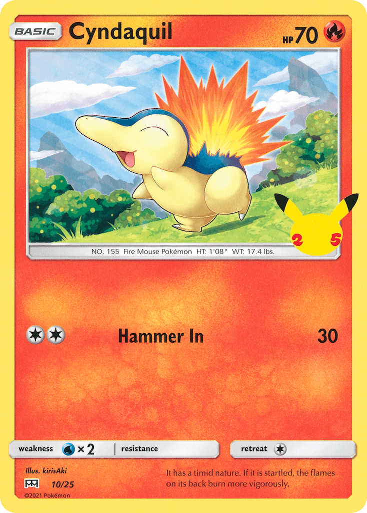 Cyndaquil McDonald's Collection 2021